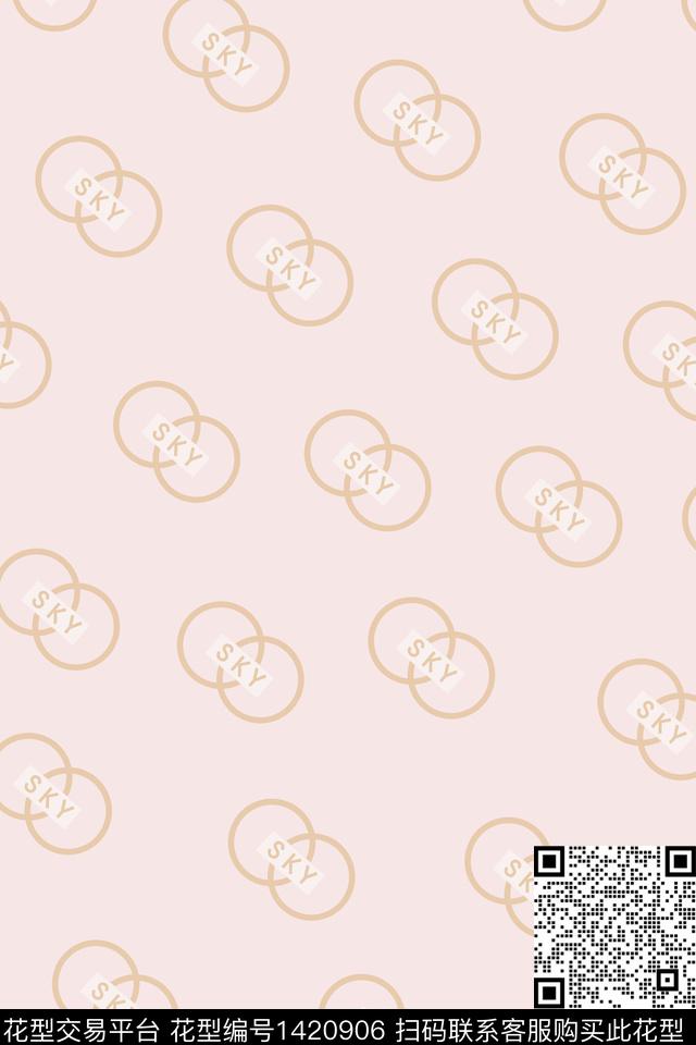 几何数码华亿平台大牌风数码印花华亿平台下载（图片编号: 1420906） - 瓦栏（Walan）