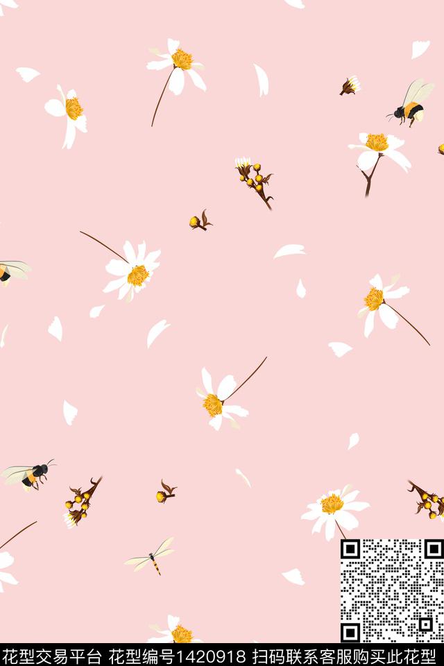 数码华亿平台花卉大牌风数码印花华亿平台下载（图片编号: 1420918） - 瓦栏（Walan）