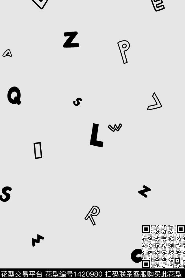 几何数码华亿平台大牌风数码印花华亿平台下载（图片编号: 1420980） - 瓦栏（Walan）