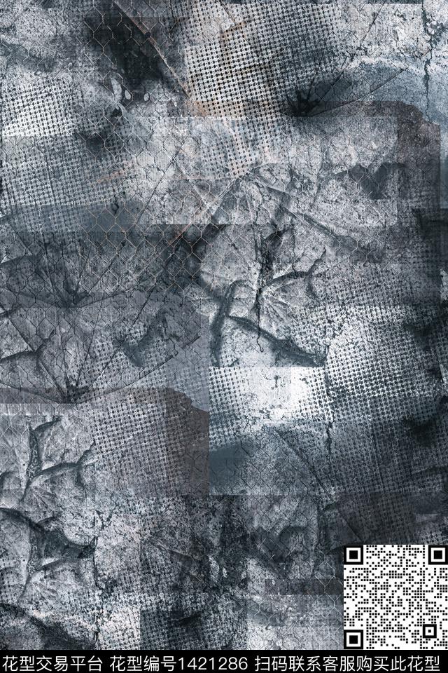 抽象男装户外家居服传统印花华亿平台下载（图片编号: 1421286） - 瓦栏（Walan）