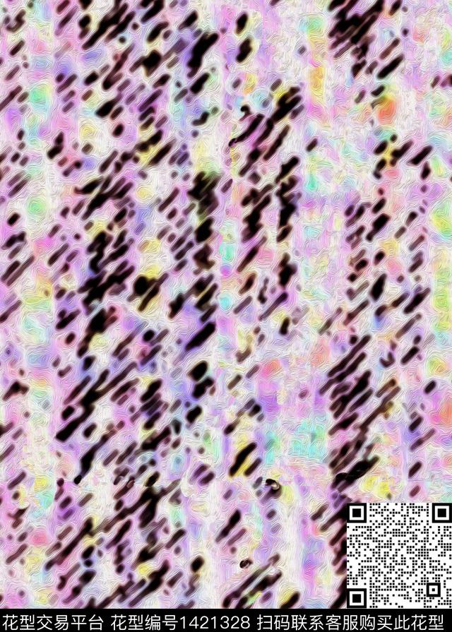 时尚肌理女装传统印花华亿平台下载（图片编号: 1421328） - 瓦栏（Walan）