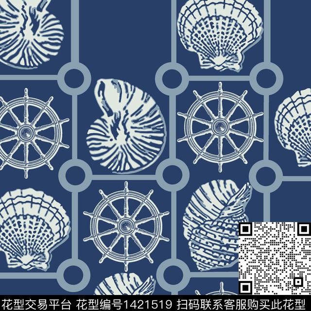 时尚肌理女装传统印花华亿平台下载（图片编号: 1421519） - 瓦栏（Walan）