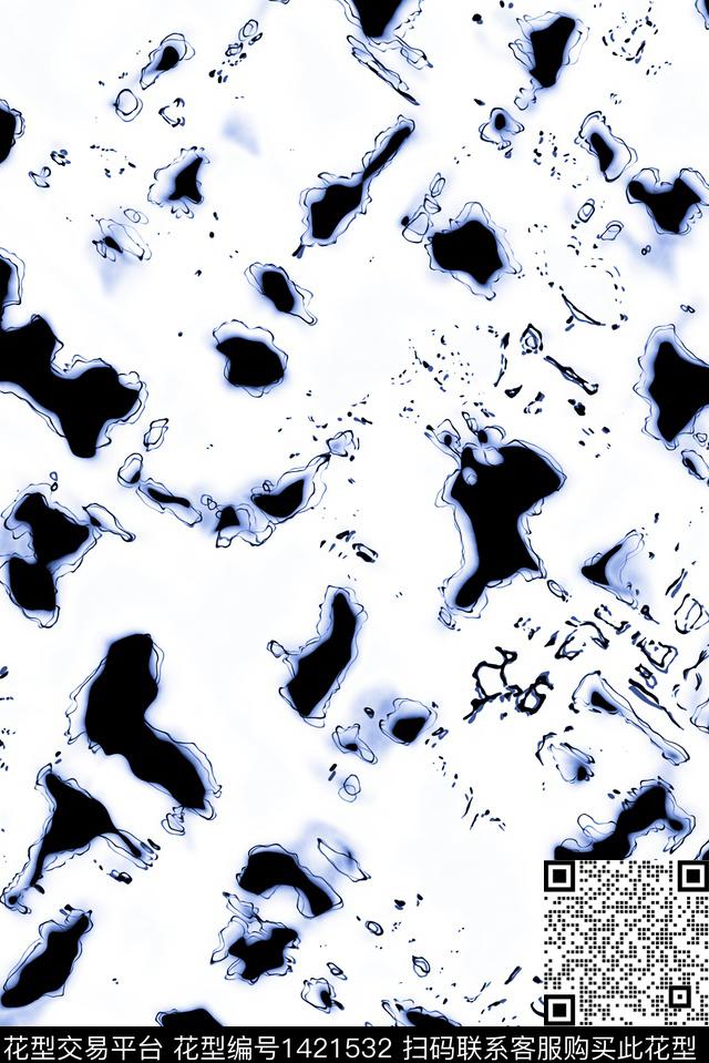 几何肌理纹理数码印花华亿平台下载（图片编号: 1421532） - 瓦栏（Walan）