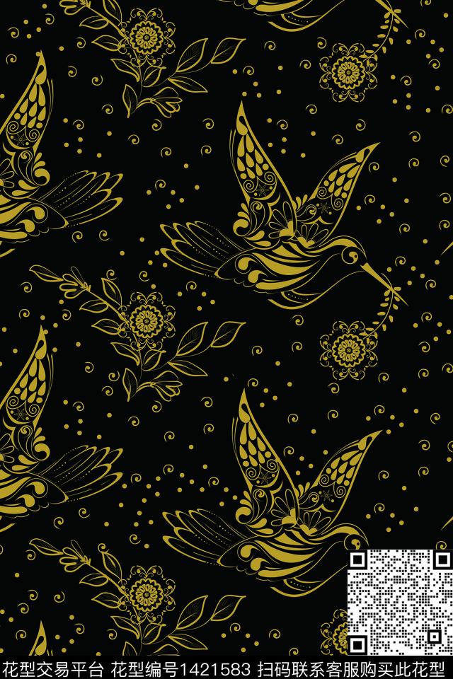 涂鸦数码印花华亿平台下载（图片编号: 1421583） - 瓦栏（Walan）