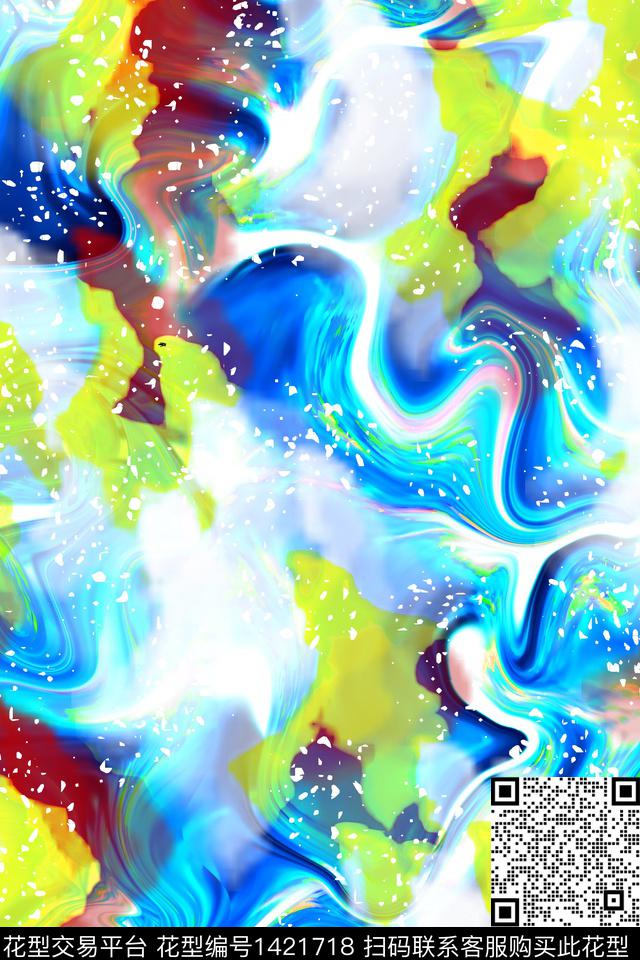 炫彩数码华亿平台肌理数码印花华亿平台下载（图片编号: 1421718） - 瓦栏（Walan）