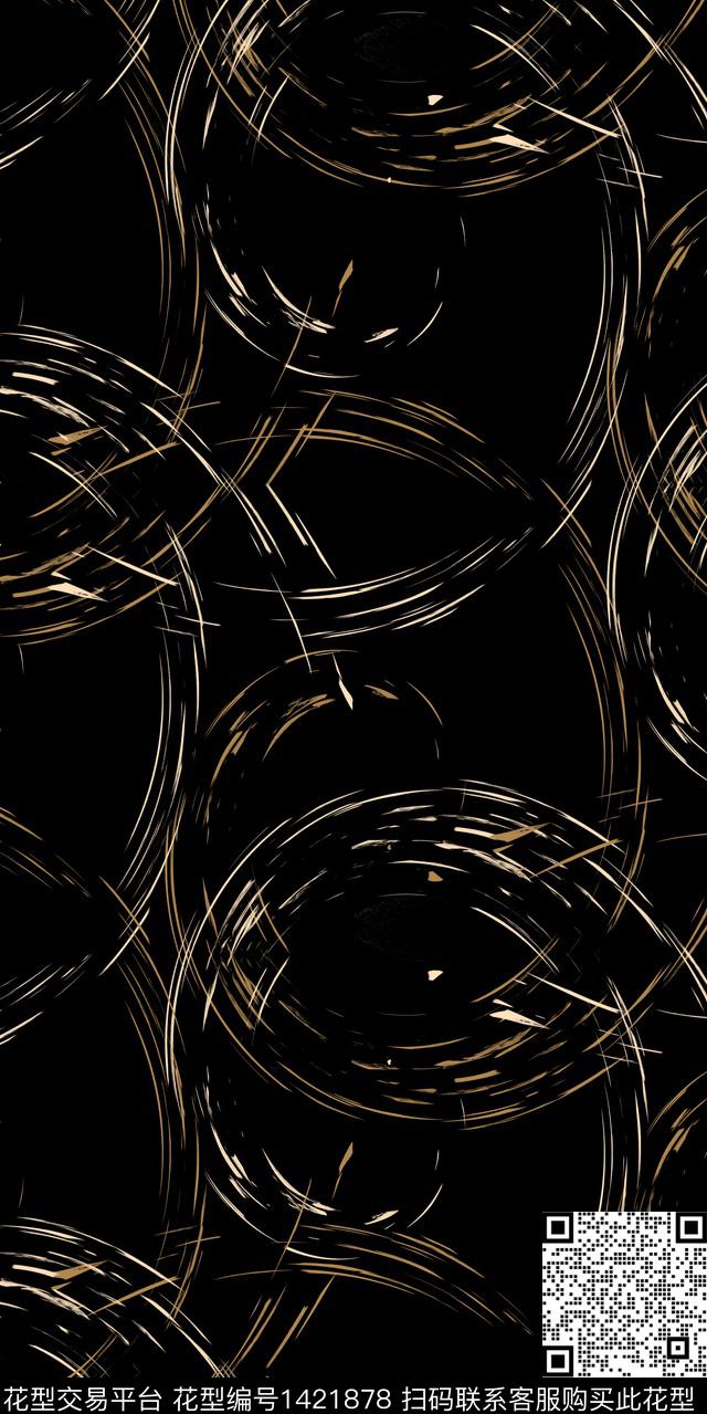 大牌风抽象洋阳---男装传统印花华亿平台下载（图片编号: 1421878） - 瓦栏（Walan）