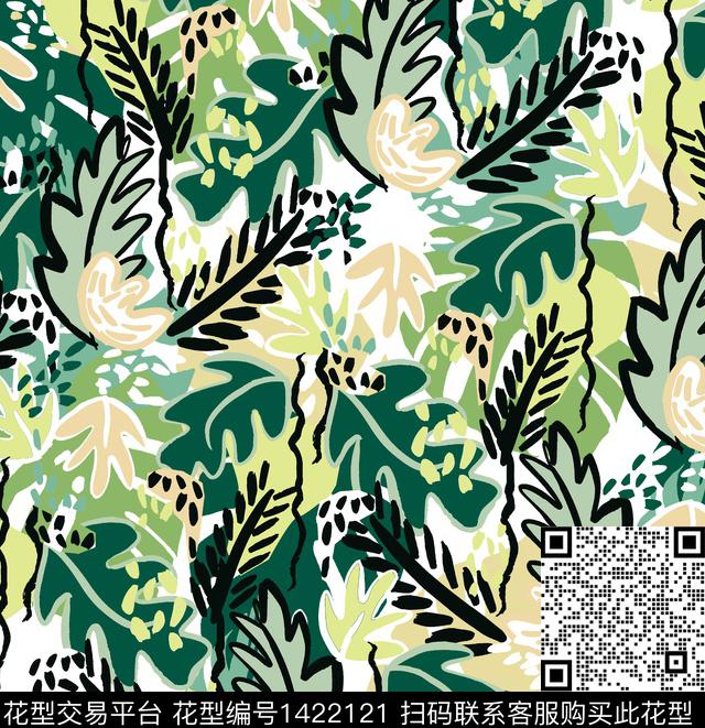 小碎花清新风日本数码印花华亿平台下载（图片编号: 1422121） - 瓦栏（Walan）