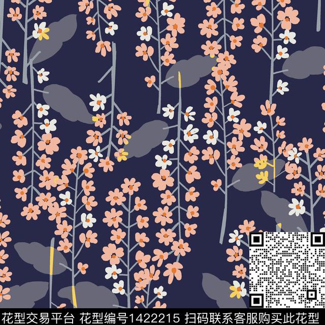 时尚肌理女装传统印花华亿平台下载（图片编号: 1422215） - 瓦栏（Walan）