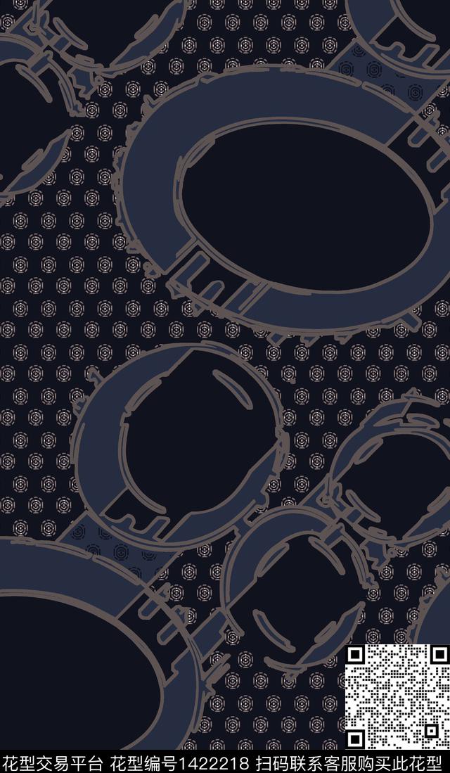 时尚肌理女装传统印花华亿平台下载（图片编号: 1422218） - 瓦栏（Walan）