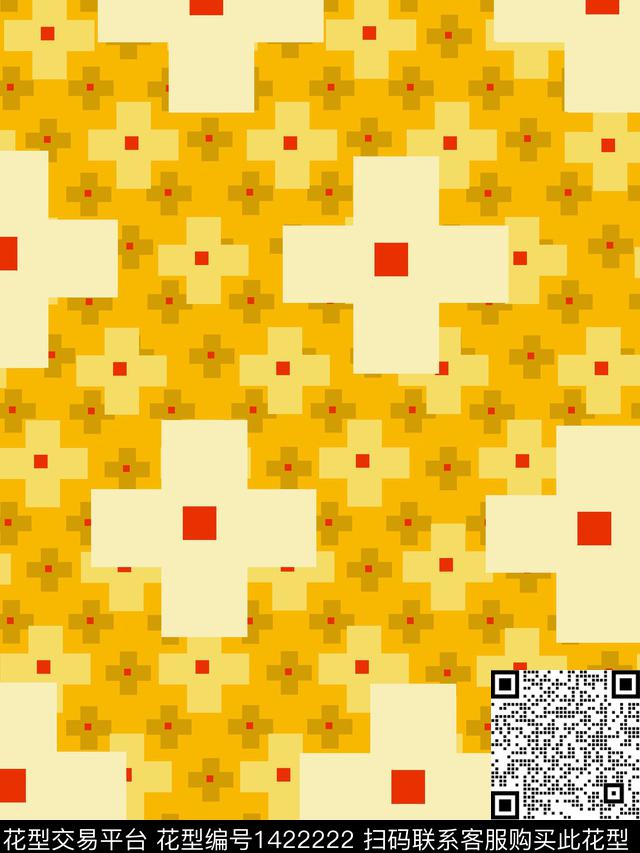 时尚肌理女装传统印花华亿平台下载（图片编号: 1422222） - 瓦栏（Walan）