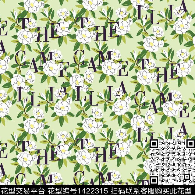 小清新小碎花日韩风数码印花华亿平台下载（图片编号: 1422315） - 瓦栏（Walan）