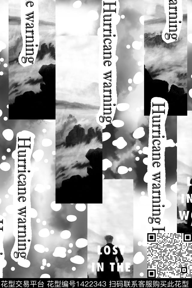 字母数码华亿平台满版散花数码印花华亿平台下载（图片编号: 1422343） - 瓦栏（Walan）