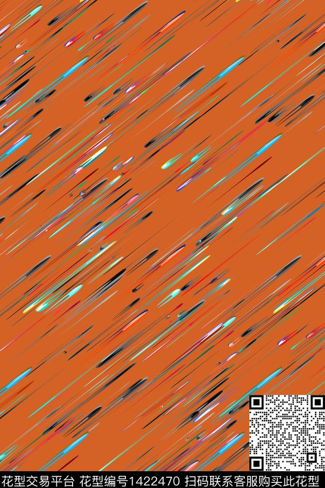 几何女装抽象数码印花华亿平台下载（图片编号: 1422470） - 瓦栏（Walan）