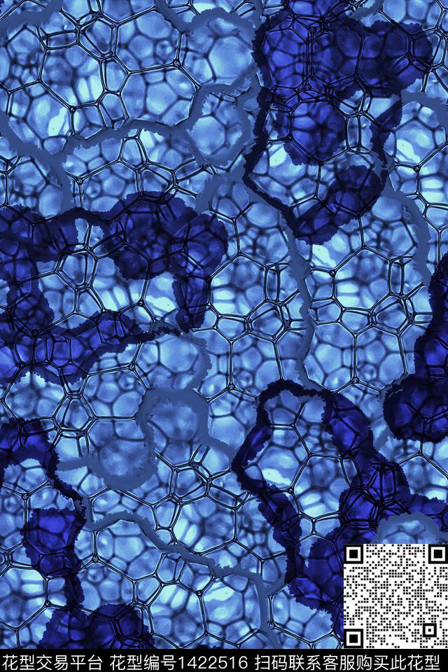 几何纹理抽象数码印花华亿平台下载（图片编号: 1422516） - 瓦栏（Walan）