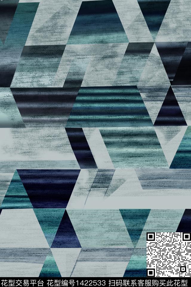 渐变金属数码印花华亿平台下载（图片编号: 1422533） - 瓦栏（Walan）