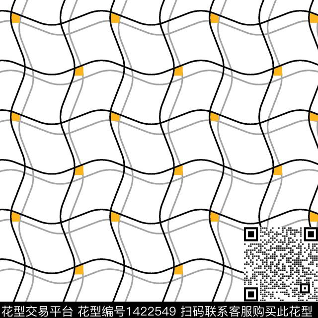 几何时尚抽象传统印花华亿平台下载（图片编号: 1422549） - 瓦栏（Walan）