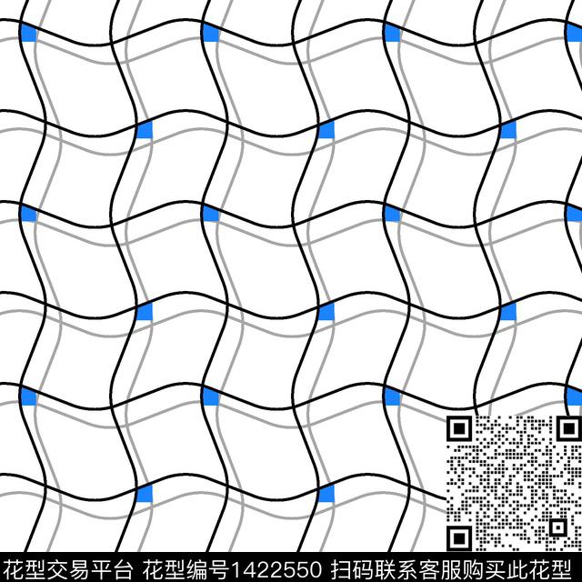 几何时尚抽象传统印花华亿平台下载（图片编号: 1422550） - 瓦栏（Walan）