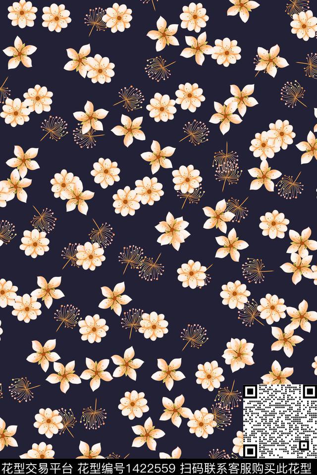 时尚简约素雅数码印花华亿平台下载（图片编号: 1422559） - 瓦栏（Walan）