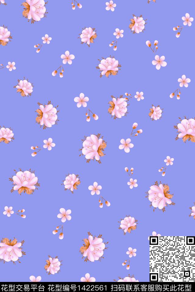 年轻女性家居服迷幻数码印花华亿平台下载（图片编号: 1422561） - 瓦栏（Walan）