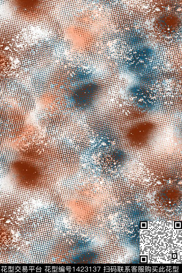 抽象男装户外家居服传统印花华亿平台下载（图片编号: 1423137） - 瓦栏（Walan）