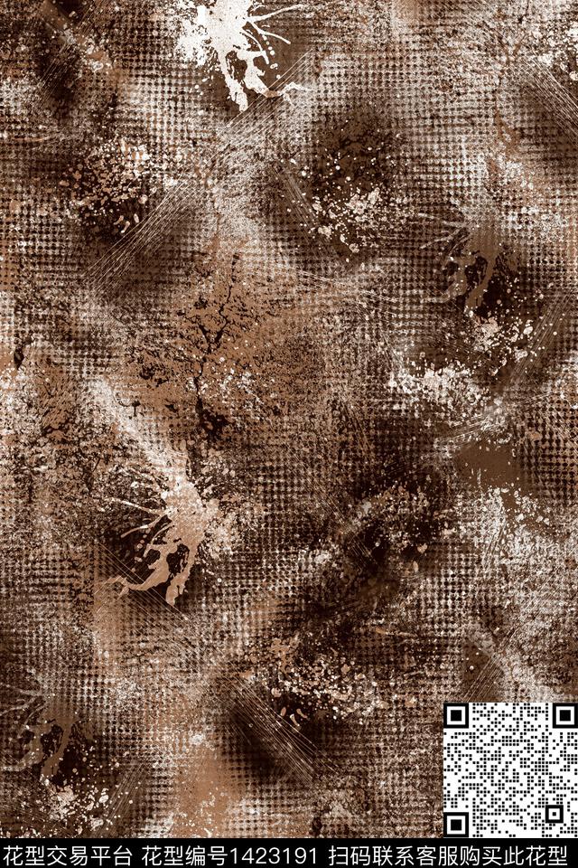 抽象男装户外家居服传统印花华亿平台下载（图片编号: 1423191） - 瓦栏（Walan）