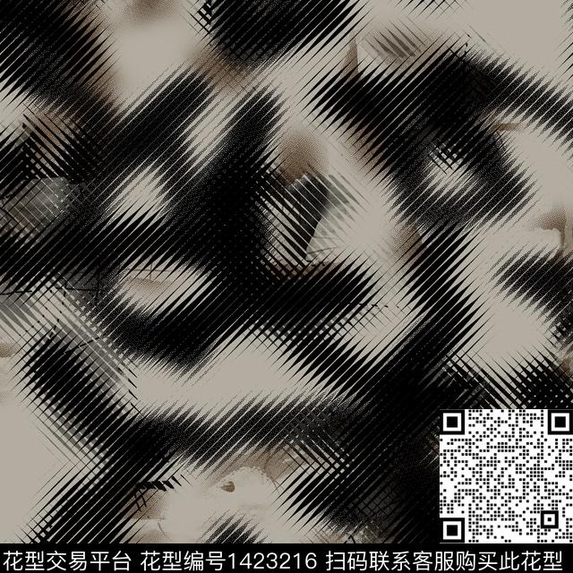 纸印花几何大牌风传统印花华亿平台下载（图片编号: 1423216） - 瓦栏（Walan）