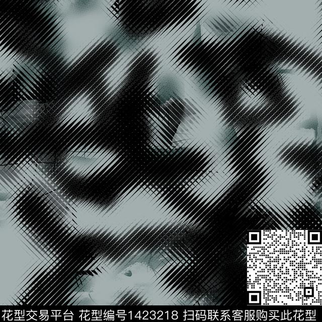 纸印花几何大牌风传统印花华亿平台下载（图片编号: 1423218） - 瓦栏（Walan）