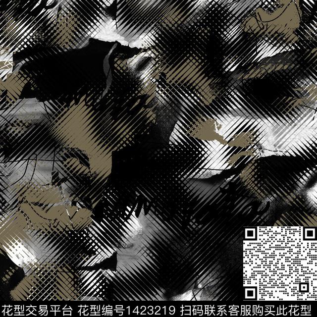 纸印花几何大牌风传统印花华亿平台下载（图片编号: 1423219） - 瓦栏（Walan）