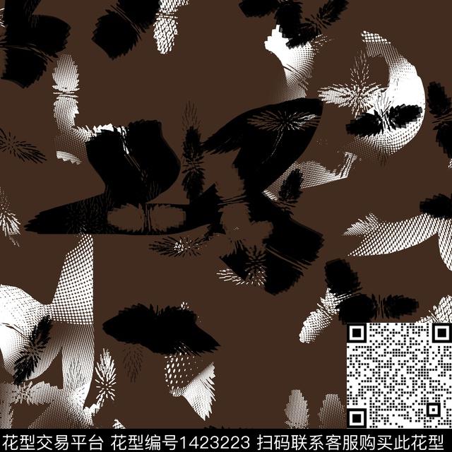 纸印花几何大牌风传统印花华亿平台下载（图片编号: 1423223） - 瓦栏（Walan）