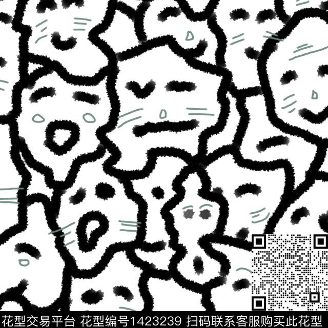 几何男装大牌风传统印花华亿平台下载（图片编号: 1423239） - 瓦栏（Walan）