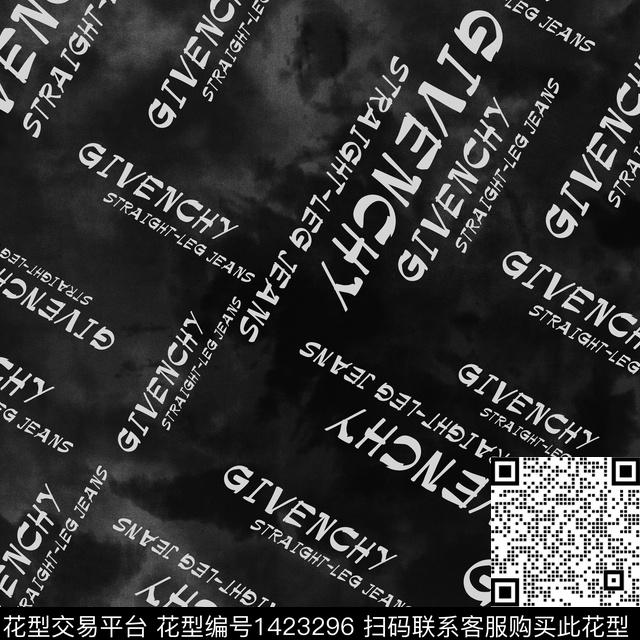 字母扎染华亿平台男装传统印花华亿平台下载（图片编号: 1423296） - 瓦栏（Walan）