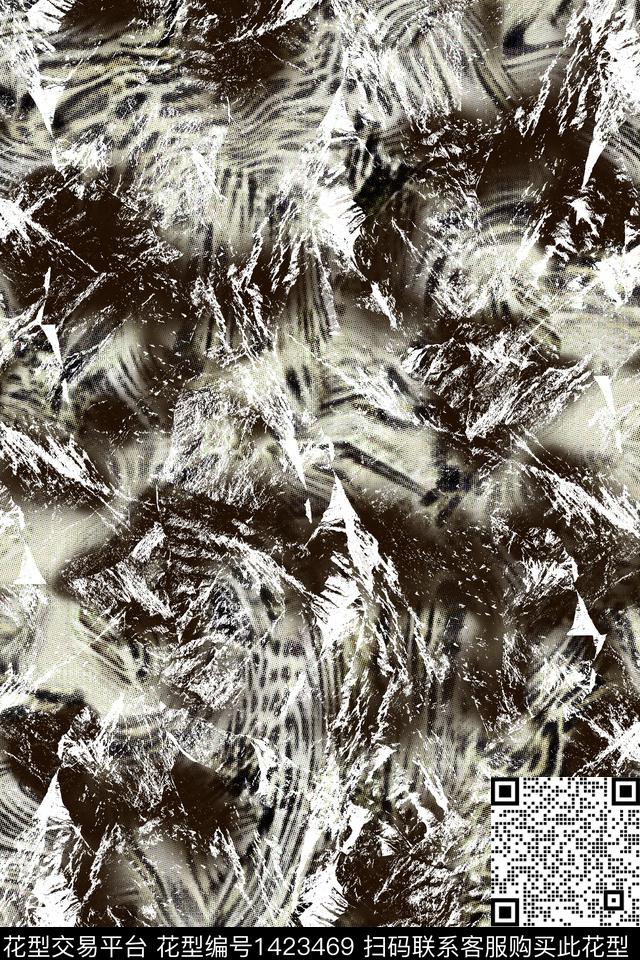 数码华亿平台动物纹满版散花数码印花华亿平台下载（图片编号: 1423469） - 瓦栏（Walan）