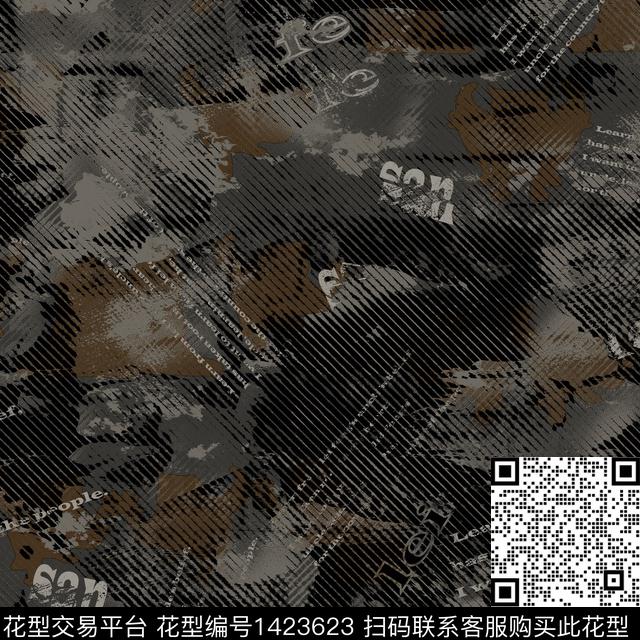 纸印花几何男装传统印花华亿平台下载（图片编号: 1423623） - 瓦栏（Walan）