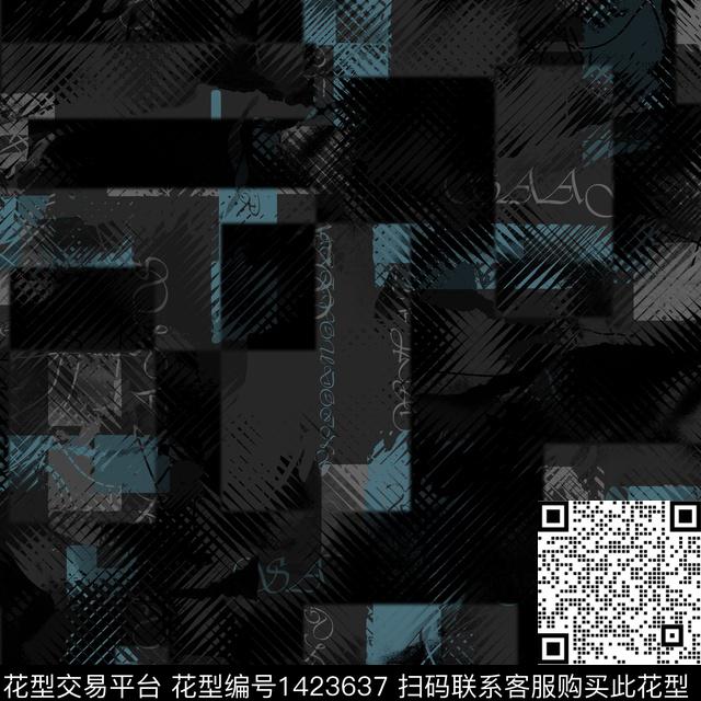 纸印花几何男装传统印花华亿平台下载（图片编号: 1423637） - 瓦栏（Walan）