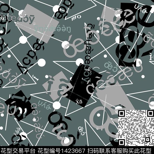 纸印花几何男装传统印花华亿平台下载（图片编号: 1423667） - 瓦栏（Walan）