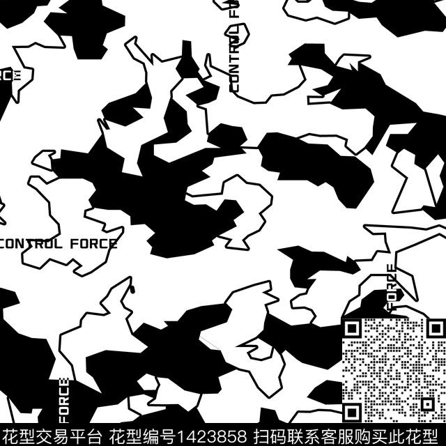 几何时尚抽象传统印花华亿平台下载（图片编号: 1423858） - 瓦栏（Walan）