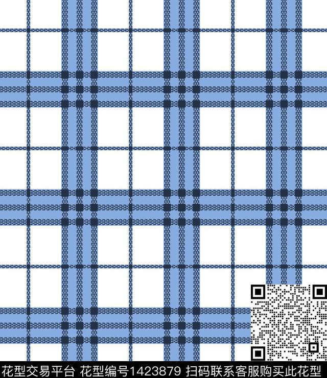 简约格子大牌风传统印花华亿平台下载（图片编号: 1423879） - 瓦栏（Walan）