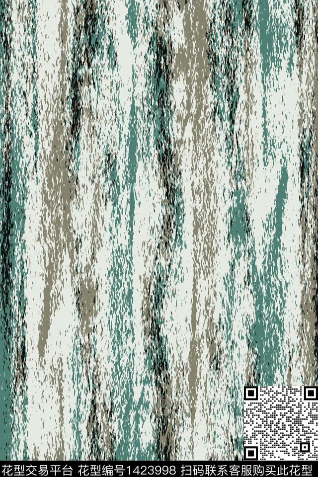 肌理男装抽象传统印花华亿平台下载（图片编号: 1423998） - 瓦栏（Walan）