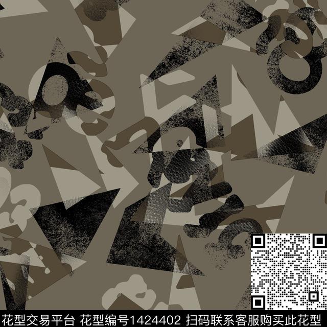 纸印花几何男装传统印花华亿平台下载（图片编号: 1424402） - 瓦栏（Walan）