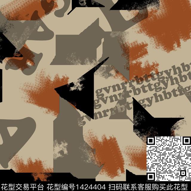 纸印花几何男装传统印花华亿平台下载（图片编号: 1424404） - 瓦栏（Walan）