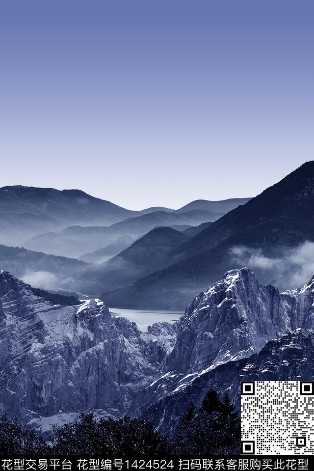 定位风景印花T桖卫衣风衣印花潮流风格传统印花华亿平台下载（图片编号: 1424524） - 瓦栏（Walan）