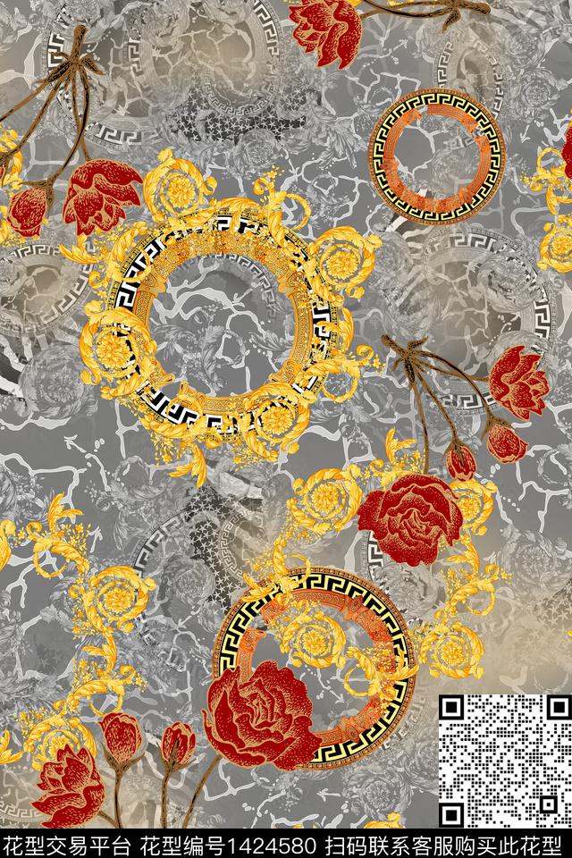 连衣裙女装香云纱传统印花华亿平台下载（图片编号: 1424580） - 瓦栏（Walan）