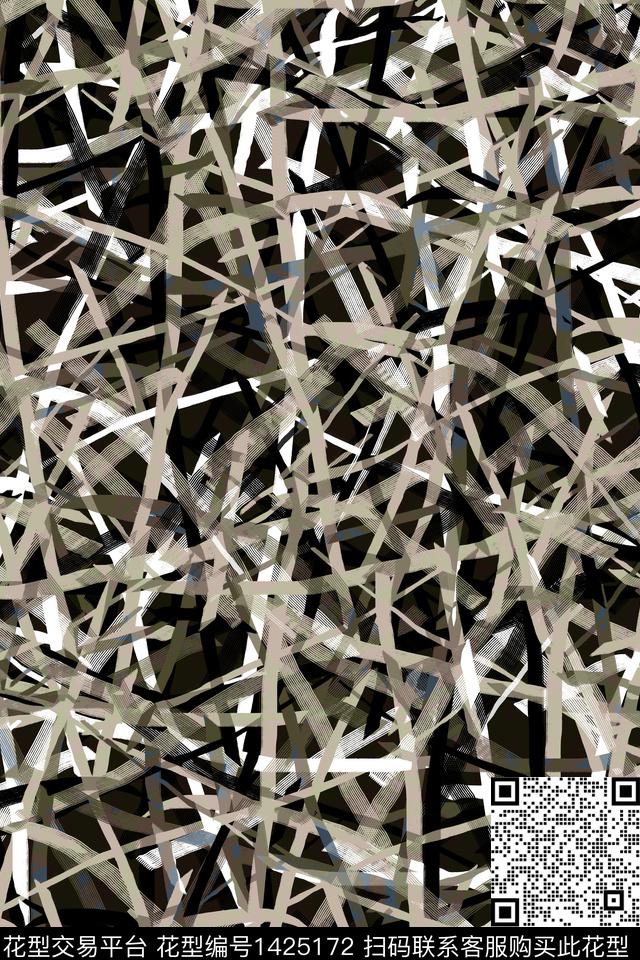 抽象男装户外家居服传统印花华亿平台下载（图片编号: 1425172） - 瓦栏（Walan）
