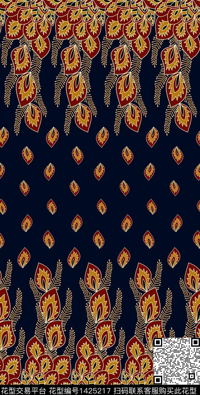 女装定位花趋势华亿平台民族风传统印花华亿平台下载（图片编号: 1425217） - 瓦栏（Walan）