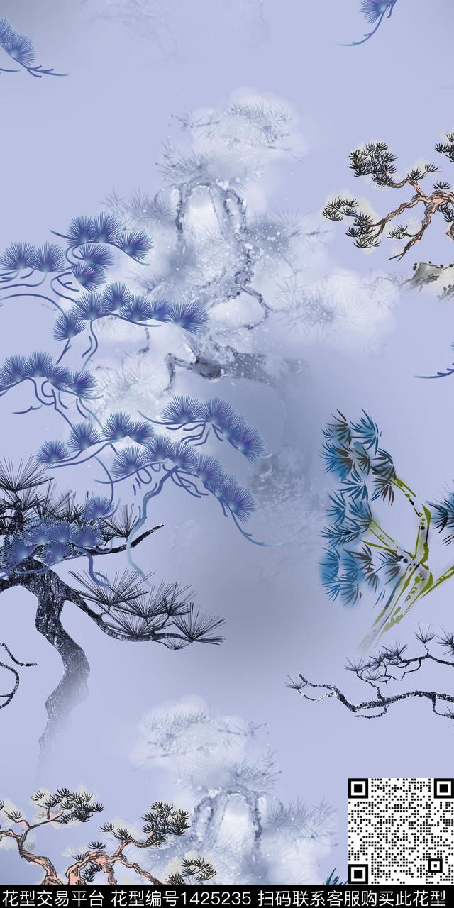 连衣裙女装旗袍传统印花华亿平台下载（图片编号: 1425235） - 瓦栏（Walan）