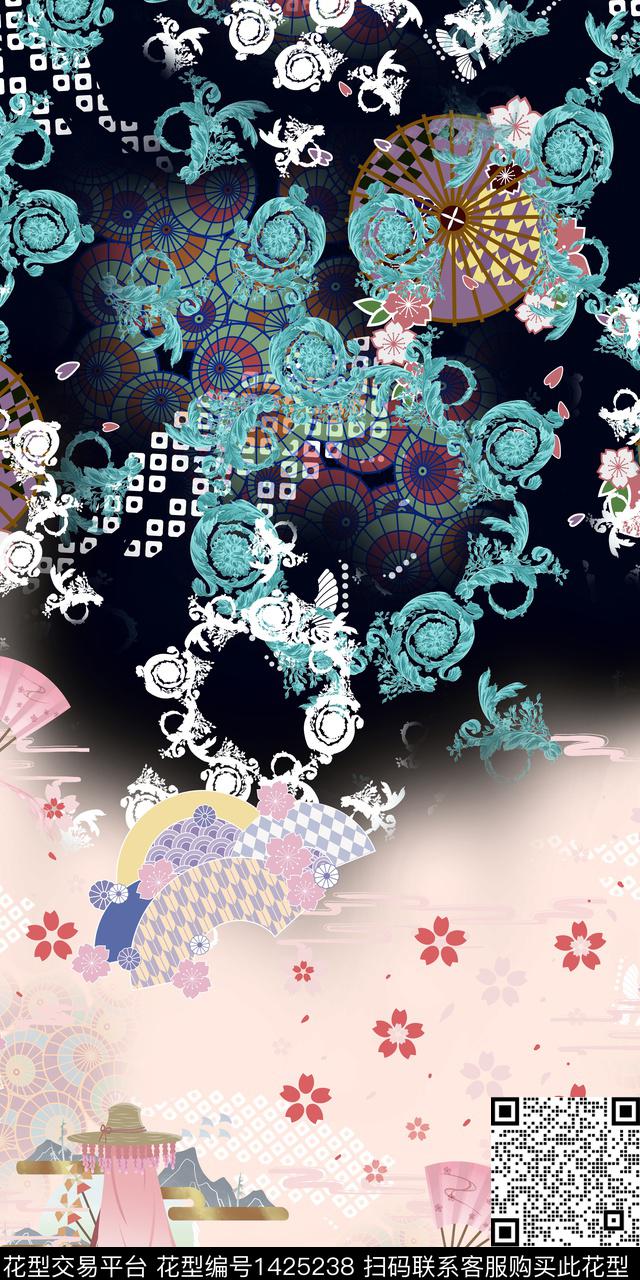 连衣裙女装旗袍传统印花华亿平台下载（图片编号: 1425238） - 瓦栏（Walan）