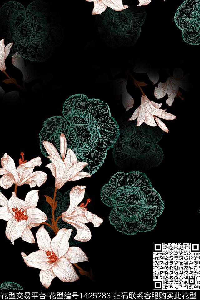 连衣裙女装旗袍传统印花华亿平台下载（图片编号: 1425283） - 瓦栏（Walan）