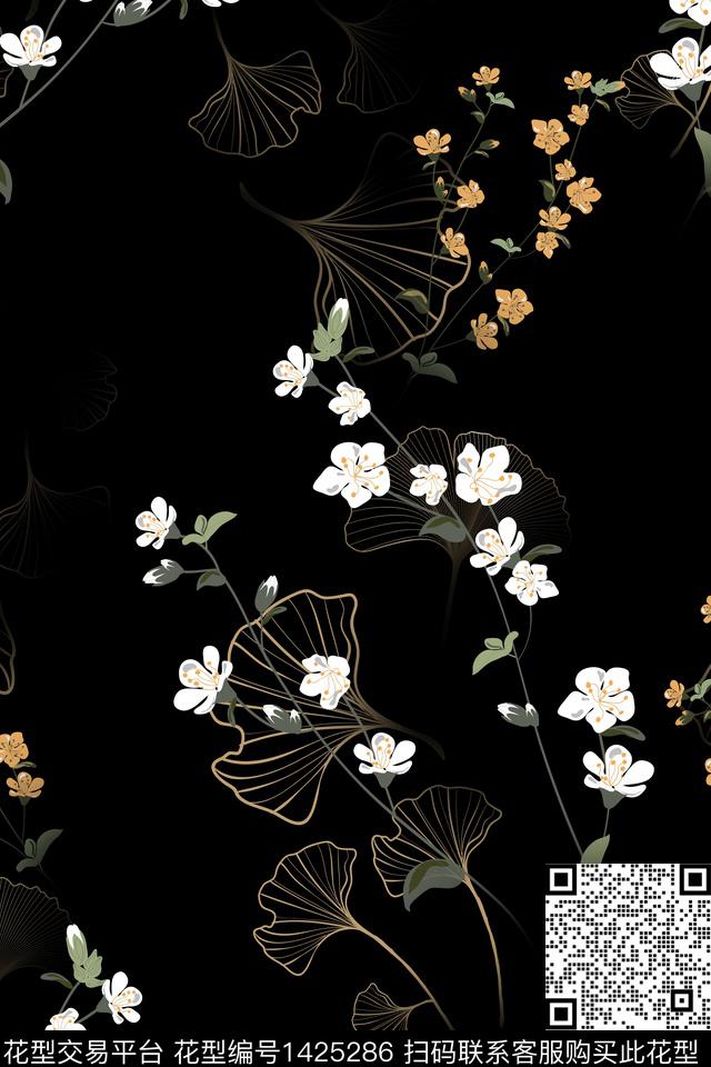 连衣裙女装旗袍传统印花华亿平台下载（图片编号: 1425286） - 瓦栏（Walan）