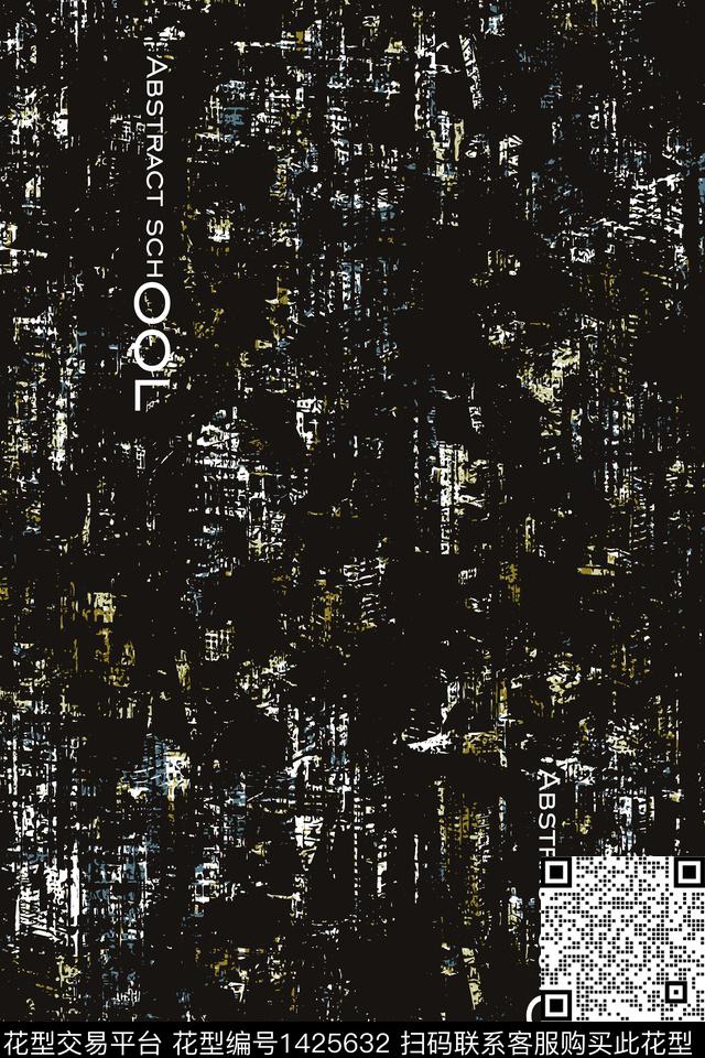 字母肌理纹理传统印花华亿平台下载（图片编号: 1425632） - 瓦栏（Walan）