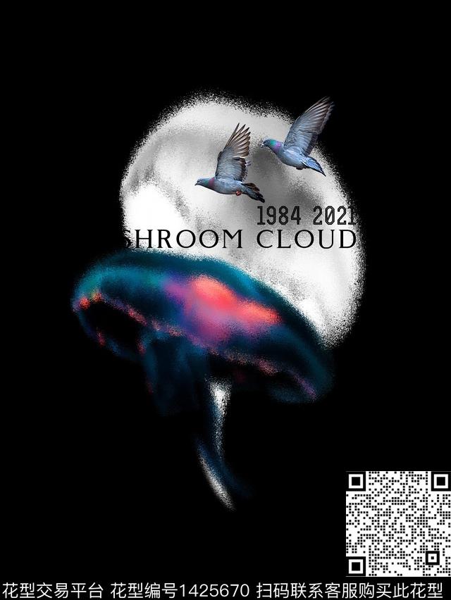 字母动物大牌风数码印花华亿平台下载（图片编号: 1425670） - 瓦栏（Walan）